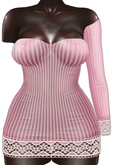 Kaithleen's Rhapsody Dress - Pink