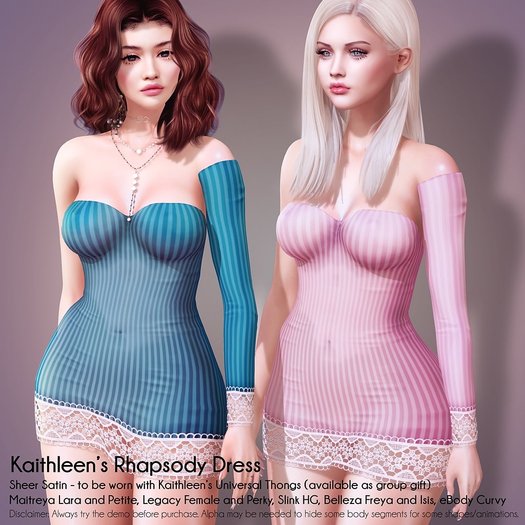 Kaithleen's Rhapsody Dress - Demo