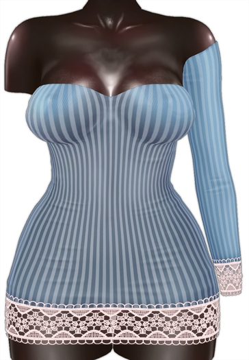 Kaithleen's Rhapsody Dress - Blue