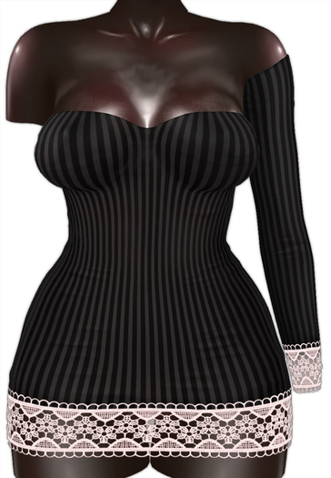 Kaithleen's Rhapsody Dress - Black