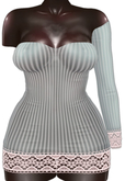 Kaithleen's Rhapsody Dress - Aqua