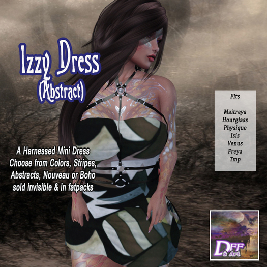 DFF Izzy Dress (Abstract) #6
