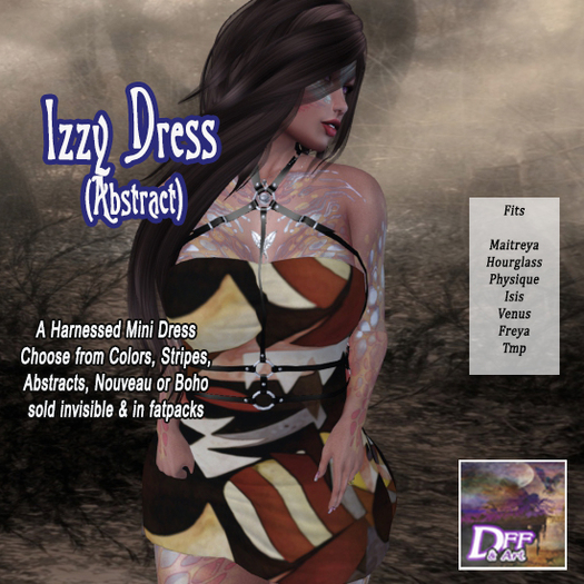 DFF Izzy Dress (Abstract) #2