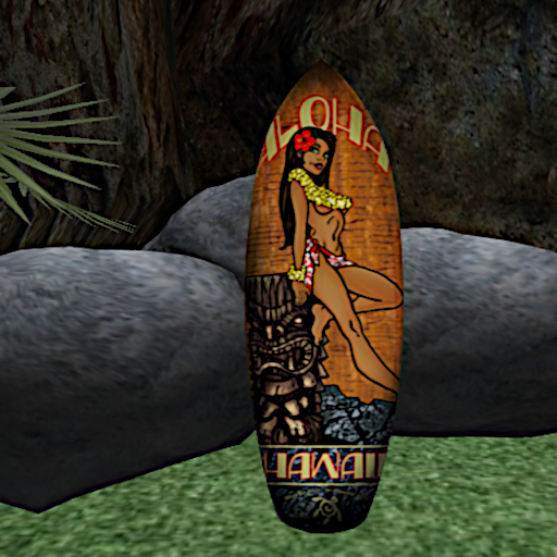 Surf Hula Girl Box