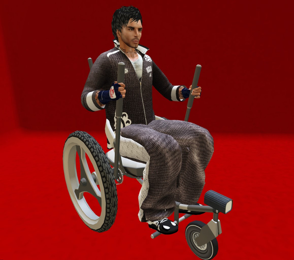 Sporty wheelchair  v1.00