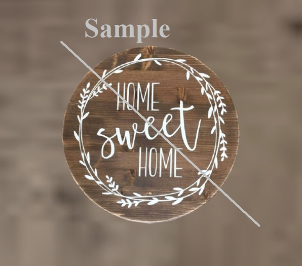 Home Sweet Home - Wood - Wall Art