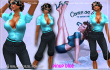 *jadube pinup blue