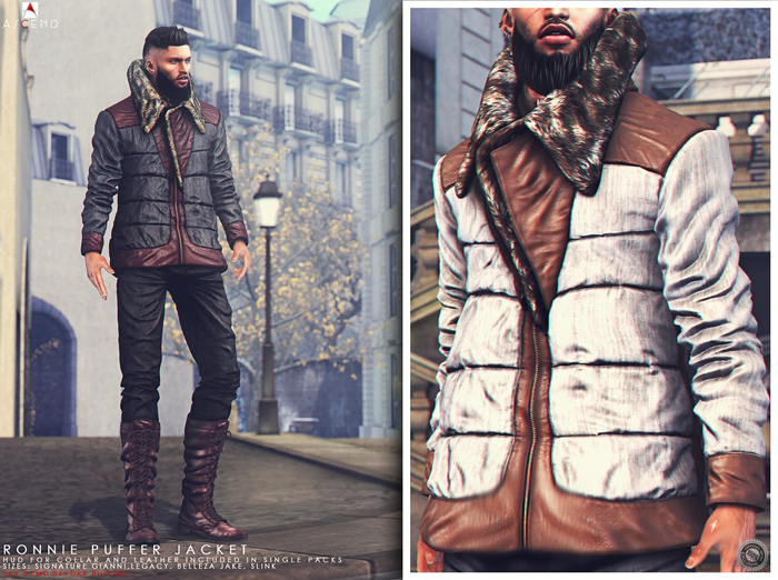 //Ascend// Ronnie Puffer Jacket - FATPACK 