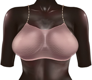 Kaithleen's Mookie Fishnet Top - Nude