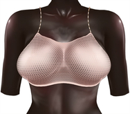 Kaithleen's Mookie Fishnet Top - Cream