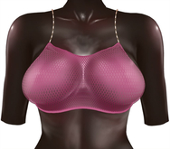 Kaithleen's Mookie Fishnet Top - Bubblegum
