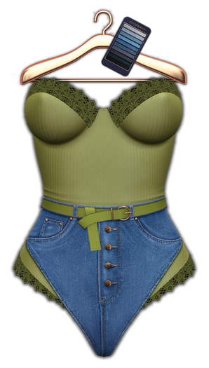 FDD'STORIES *Freya* Romper - Olive