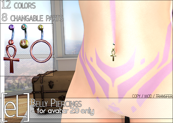 [eL] [Belly Piercings]