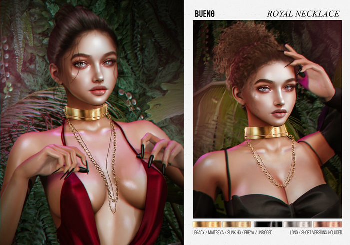 BUENO-Royal Necklace-Silver