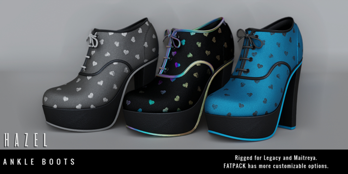 HAZEL - Ankle Boots - FATPACK [add]
