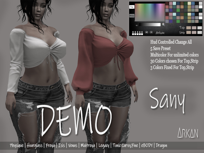 .::Arkan::. Sany Cropped + Fitmesh DEMO