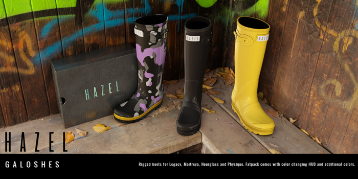 HAZEL - Galoshes - FATPACK [add]