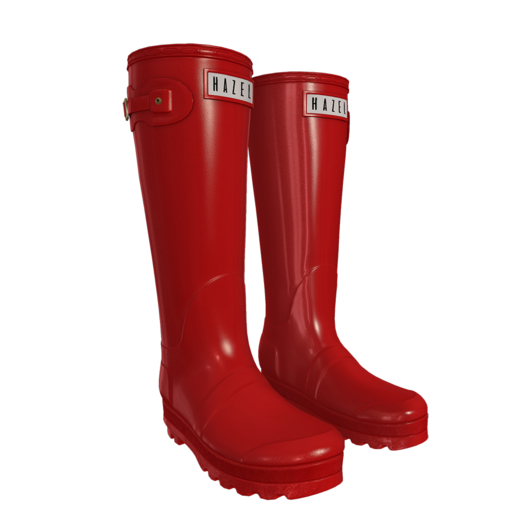 HAZEL - Galoshes - Red