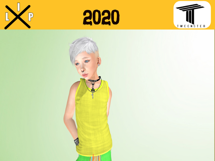 +ADD ME!!)::LIP yellowplain >MM< Tanktop
