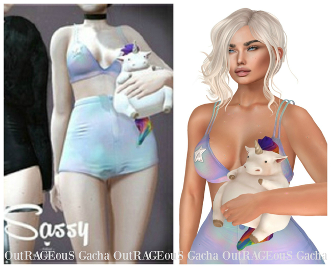 -Pixicat- Sassy.Unicorn (Hold) RARE