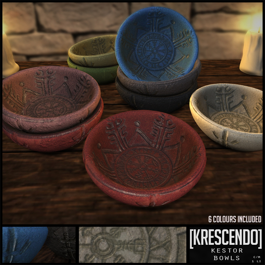 [Kres] Kestor Bowls - Full Set