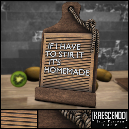 [Kres] Stir Kitchen Holder
