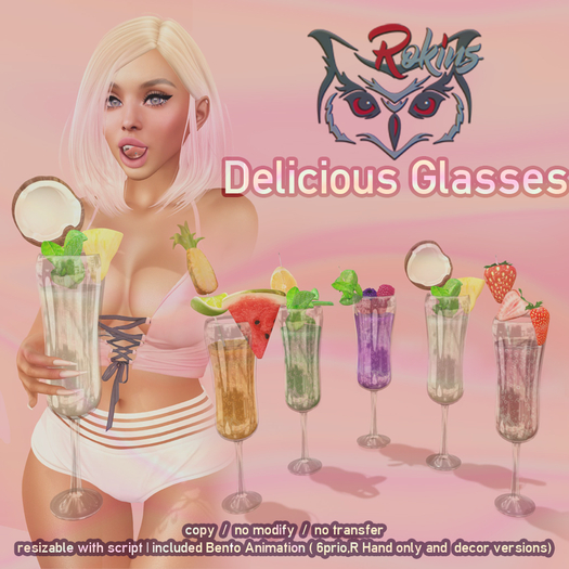 Rokins- Delicious Glasses  Fatpack (Box)