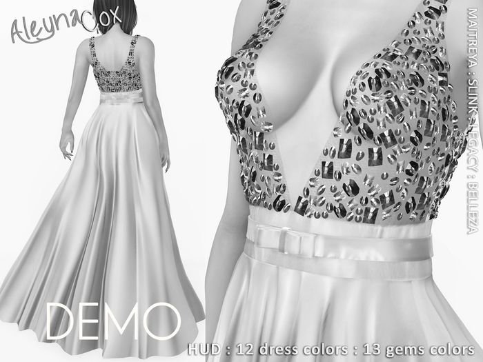 DEMO [ALEYNACOX] - ALEXA GOWN