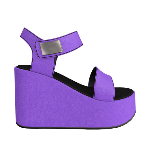HAZEL - Thick Sandals - Purple