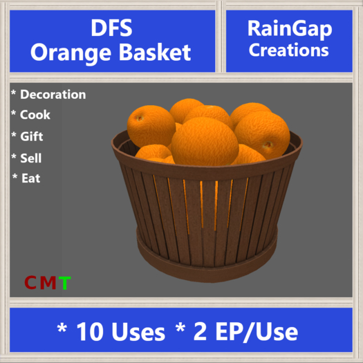 DFS Orange Basket (10)