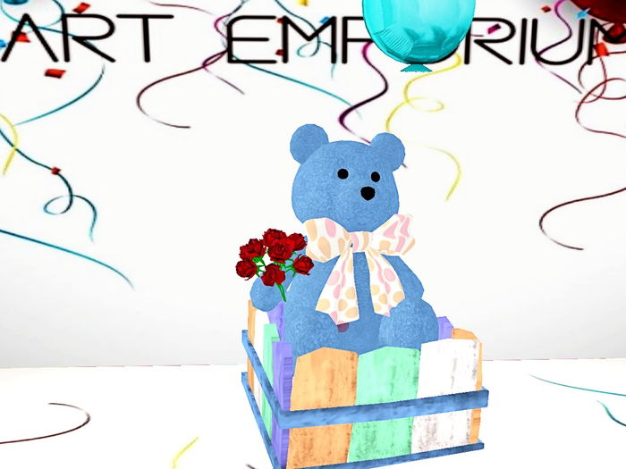 [Art Emporium] Gift Idea (boxed)- Crate Bear- Bob