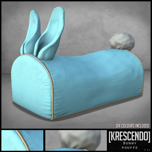 [Kres] Bunny Pouffe