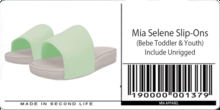 Mia Bebe TODDLER & YOUTH Selene Slip-Ons  - Mint [Wear]