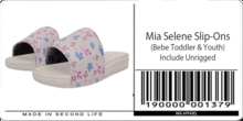 Mia Bebe TODDLER & YOUTH Selene Slip-Ons  - Floral 2 [Wear]