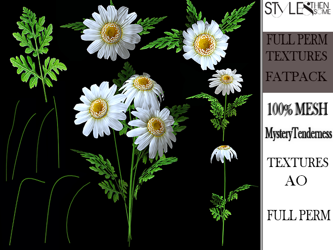 STYLES -Chamomile Flower MESH - Full Perm