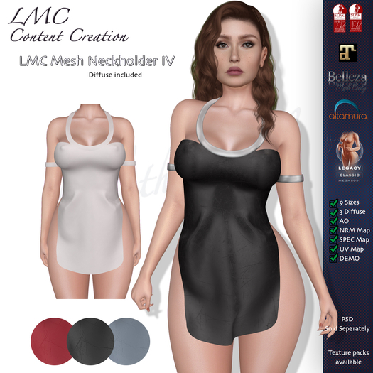 LMC Mesh - Neckholder IV - Textures Included