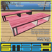 Second Life Marketplace - SMASH - Display Table SET (Rose Wood)