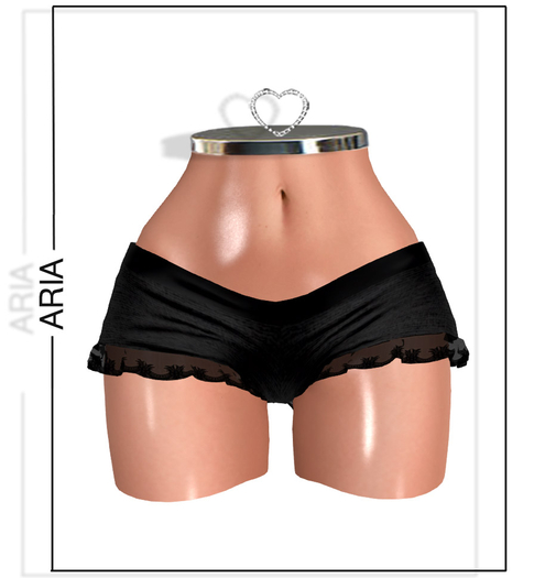 Black Lace Shorts