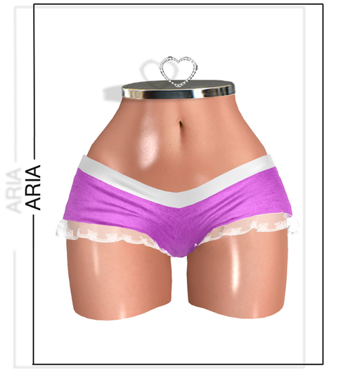 Pink Lace Shorts