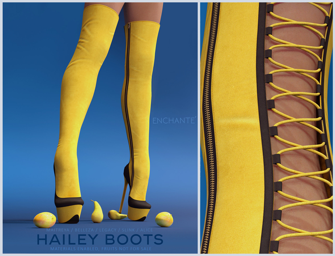 [Enchante'] - Hailey Boots - FATPACK HUD