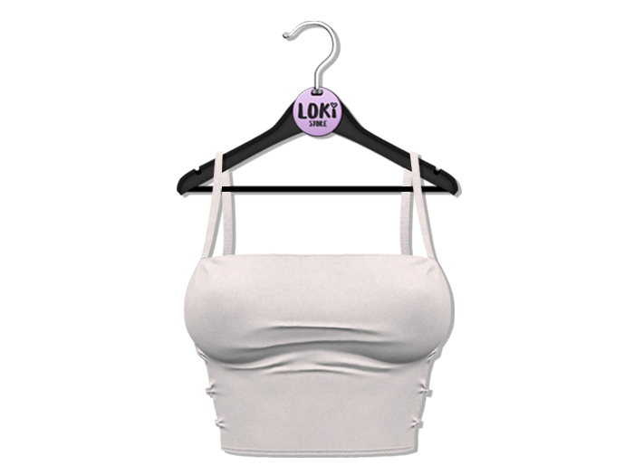 Loki - Alexa Strappy Top - White