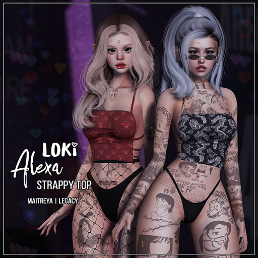 Loki - Alexa Strappy Top - FATPACK