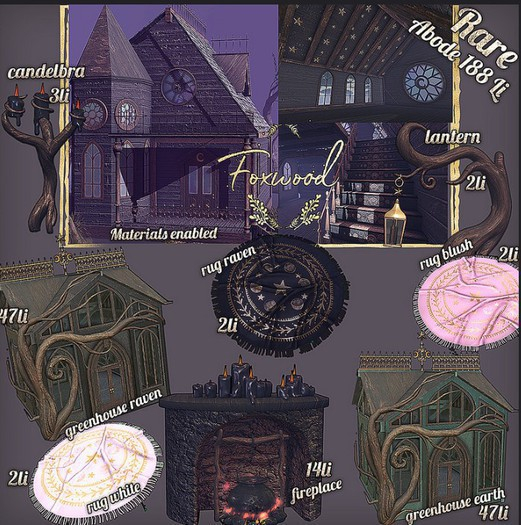 Foxwood ~ Little Wicked ~ Rug white