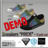 {SW} Low Sneakers - Gay Pride - DEMO