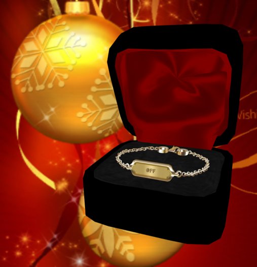 Gold ID Bracelet - BFF (BOXED)