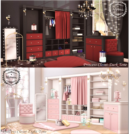 -Nomi-Princess Closet-Closet (Dark-1) RARE