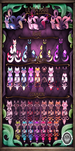 {L} Nightmare Kitsune; Wicked - RARE