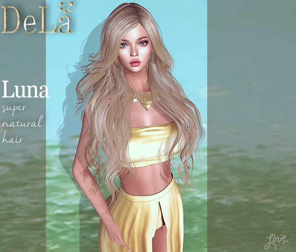 =DeLa*= Mesh Hair "Luna" Demo