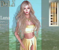 =DeLa*= Mesh Hair "Luna" Dark Blondes