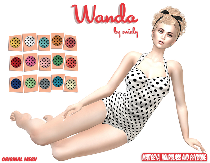 *By Swirly* Wanda Swimsuit (Add Me)